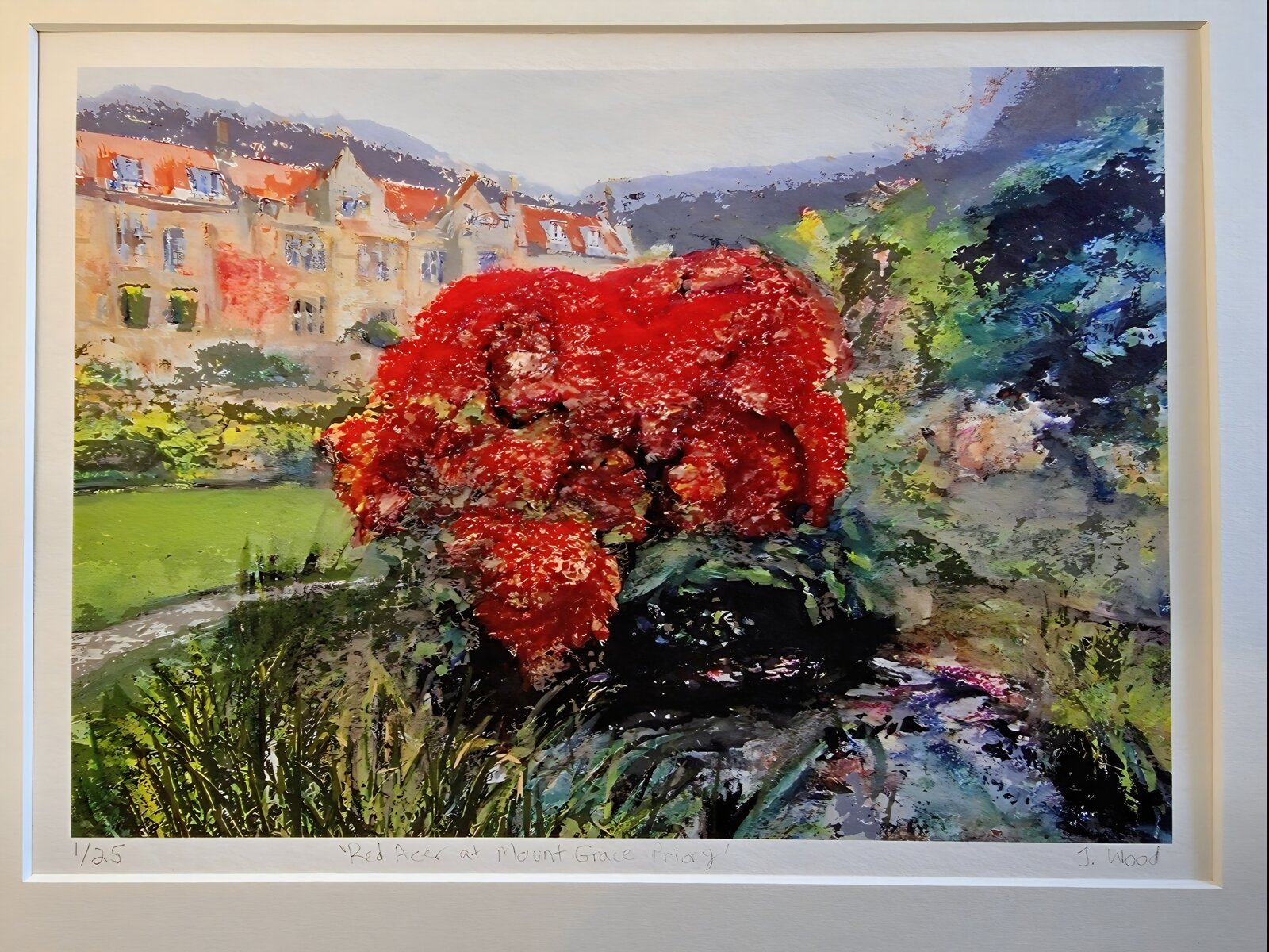 Mounted A4 limited-edition giclée print with certificate of authenticity.