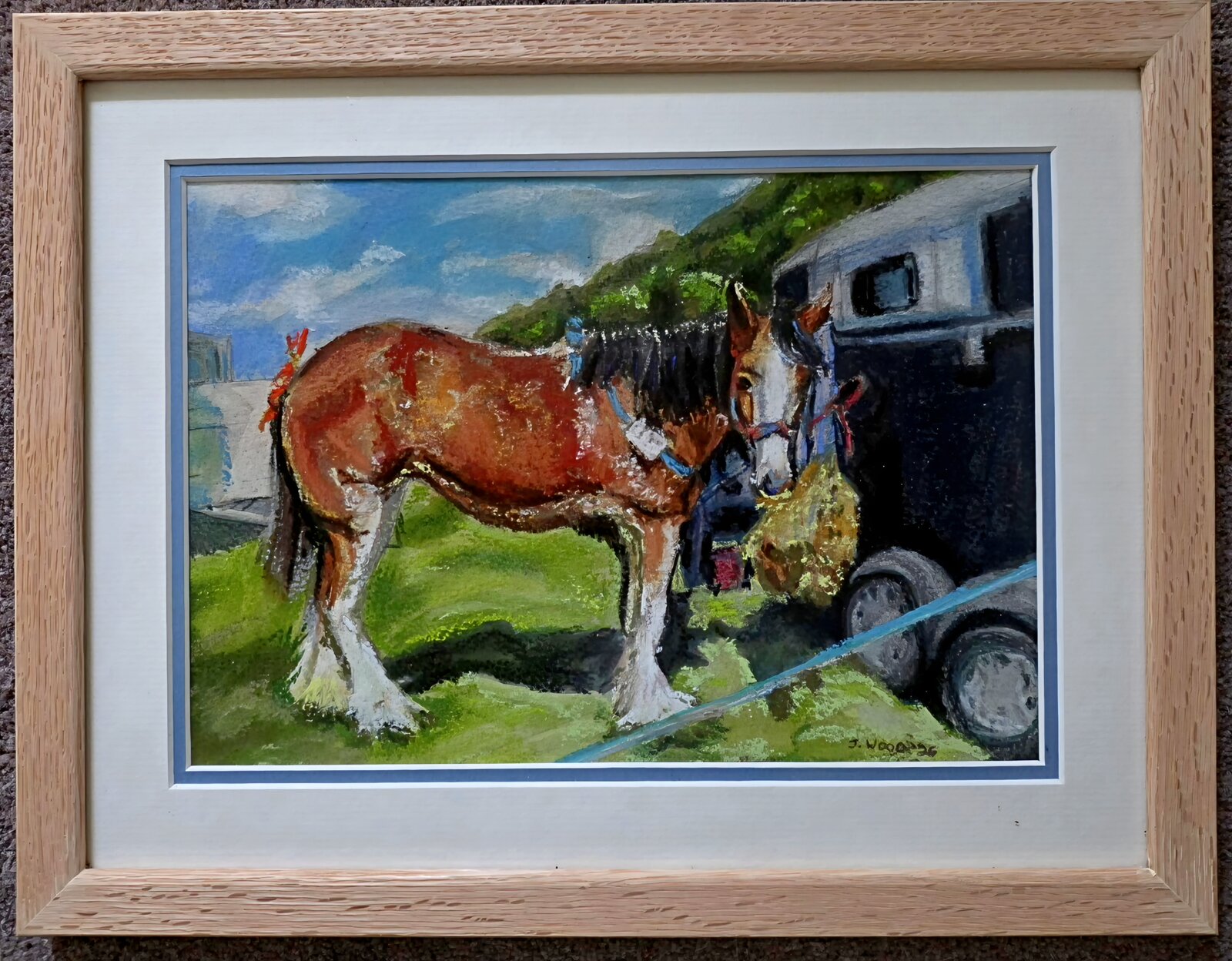 Mounted A4 limited-edition giclée print with certificate of authenticity.